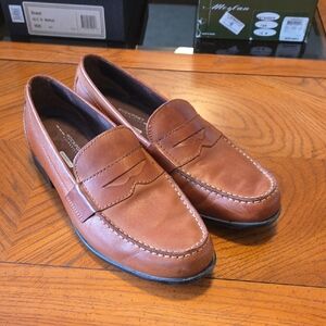 Rockport Brown Leather Men's Loafers 10m